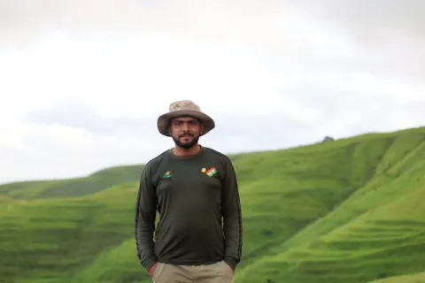 Pranav Mahajan in Sahyadri Tiger Reserve Chandoli National Park